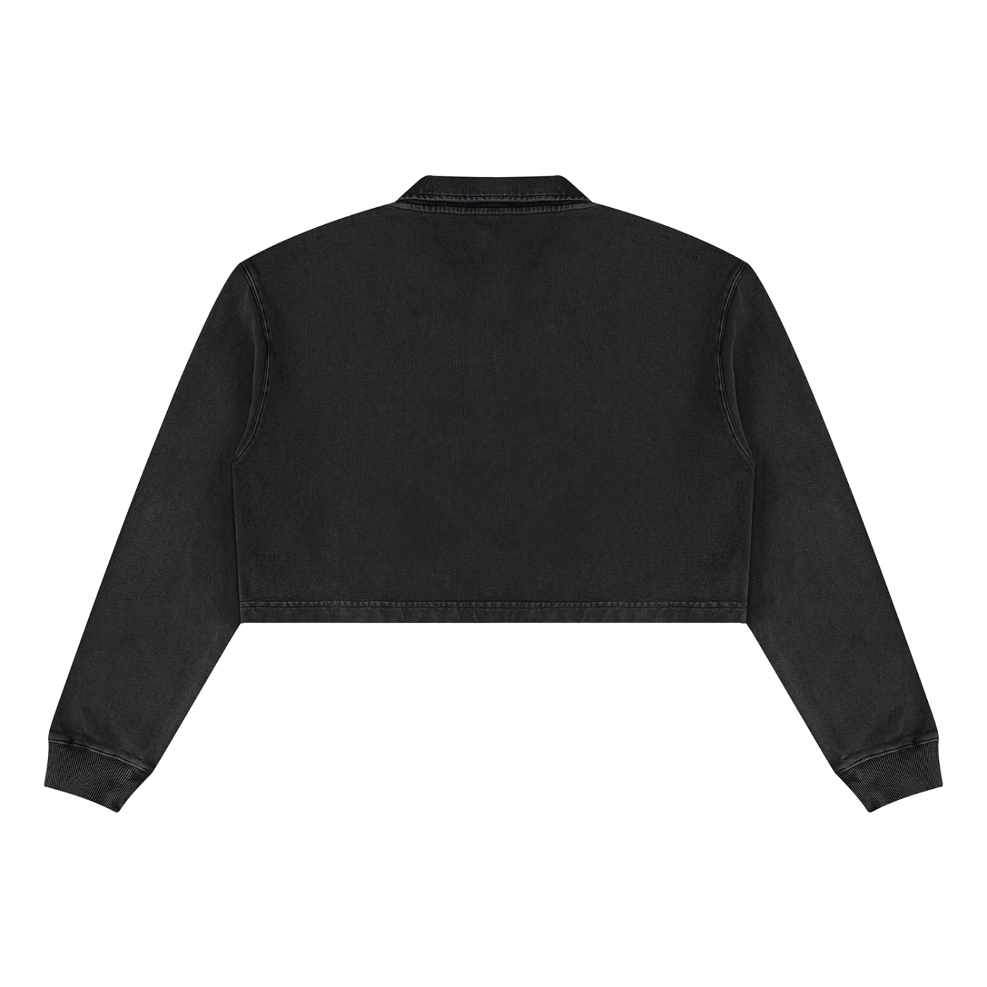 Worn Experience Women’s Vintage Wash Crop Sweatshirt