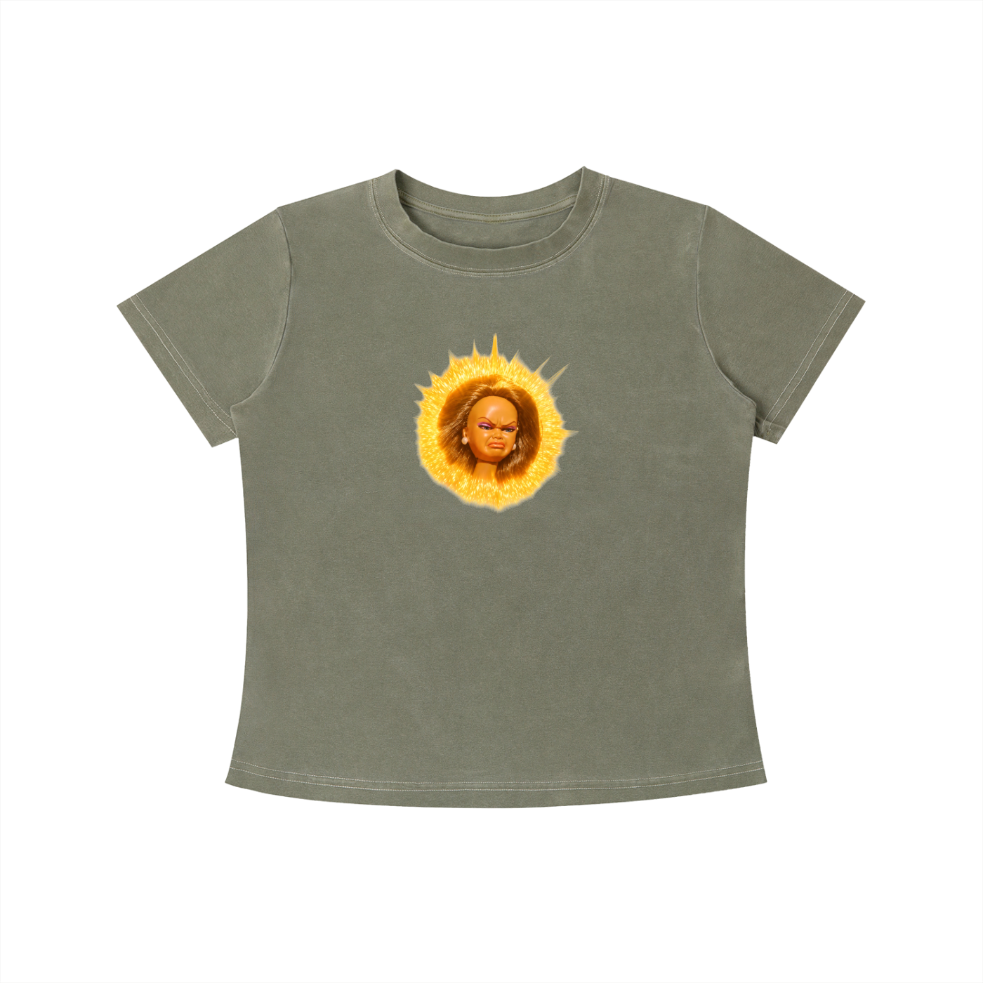 Be his Sunshine / Vintage Slim Fit T-shirt Women