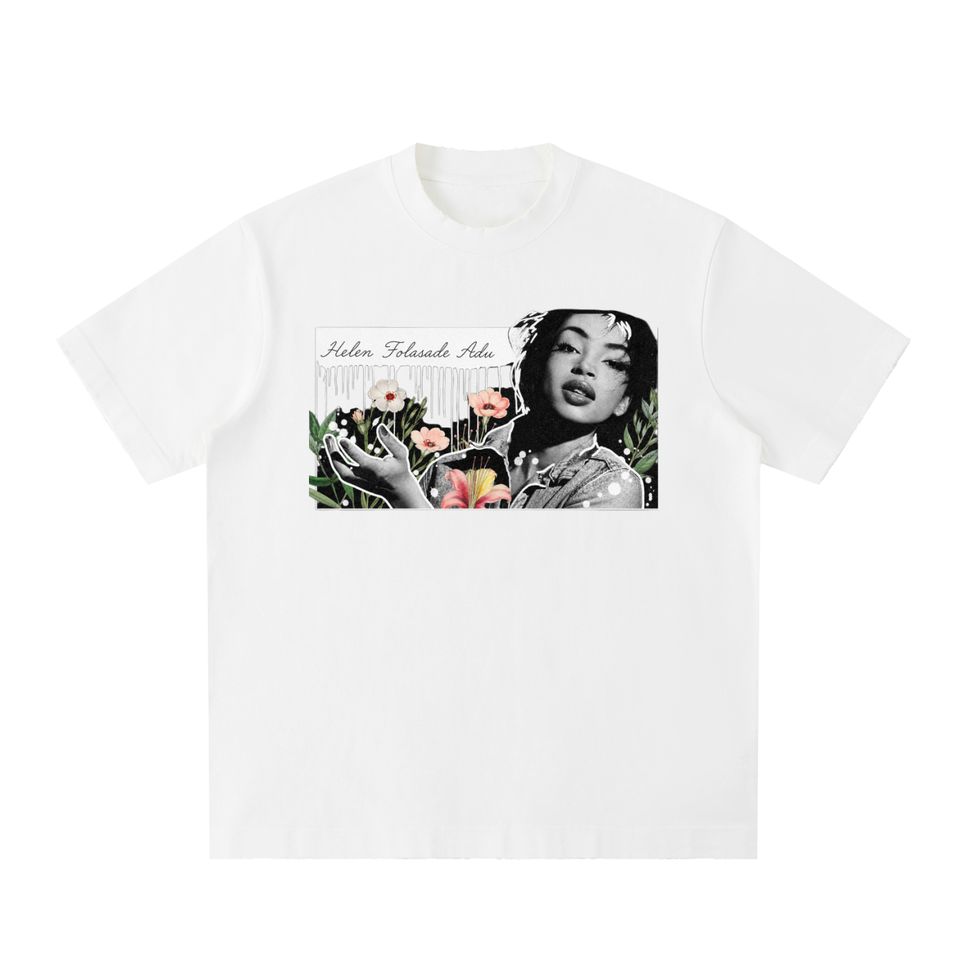 Helen Folasade Adu- Vintage Washed Frayed T-Shirt