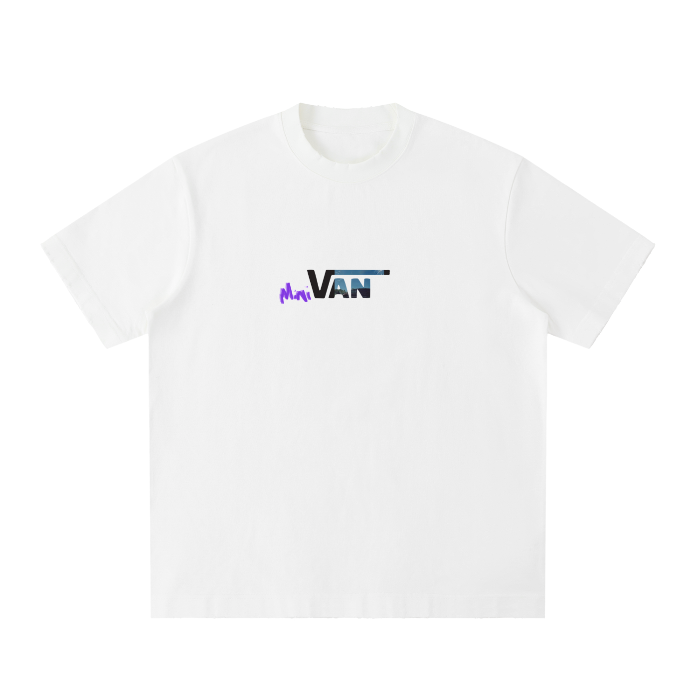 Kendricks Mini Van Vintage Washed Frayed T-Shirt