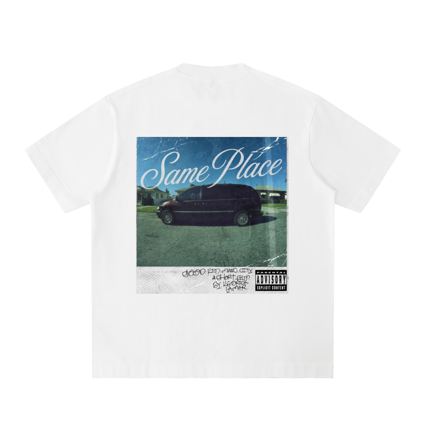 Kendricks Mini Van Vintage Washed Frayed T-Shirt