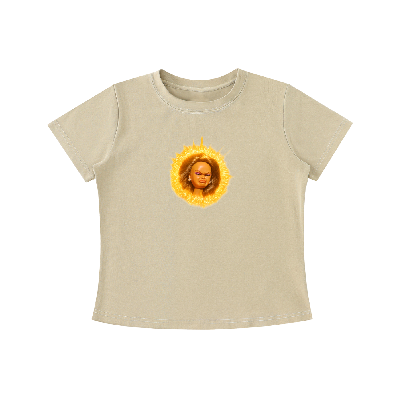 Be his Sunshine / Vintage Slim Fit T-shirt Women